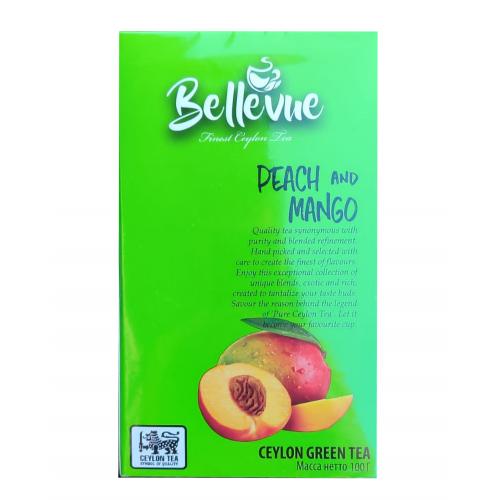 Чай Bellevue зелений Персик Манго 100 г 